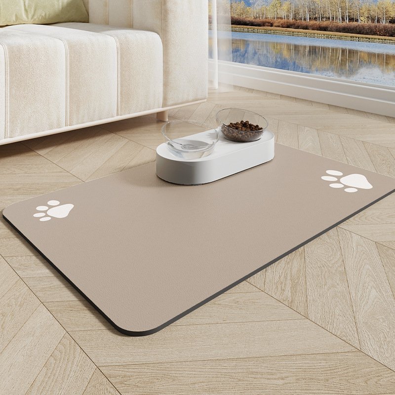Dog Feeding Mat (Option: Coffee Color-L 40x60cm)