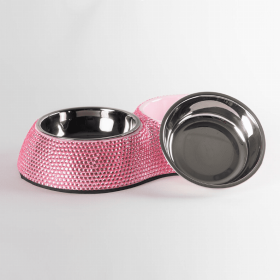 Dining Bowl (Color: Pink, size: one size)