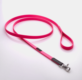Boss Regular Leash For Dogs (Color: Pink, size: 3/4"x4')