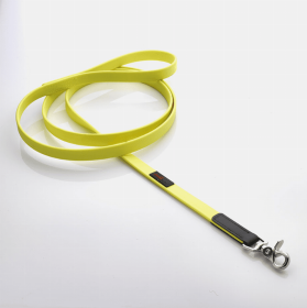 Boss Regular Leash For Dogs (Color: Yellow, size: 3/4"x4')