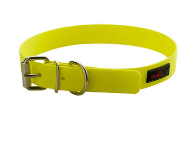 Ultrahund Regular Collar (Color: Yellow, size: 12"x3/4")