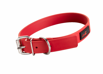 Ultrahund Regular Collar (Color: Red, size: 16"x3/4")