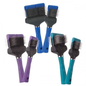 MGT Slicker Brush Double (Type: flex soft)