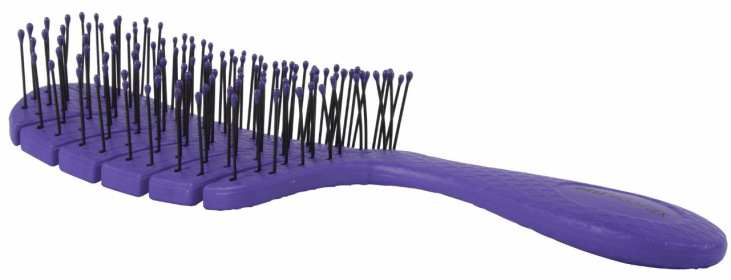 Bass Brushes- The BIO-FLEX  Detangling Hair Brush (Type: Leaf Shape)