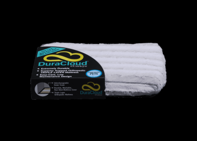 Dura Cloud Orthopedic Dog Bed and Crate Pad (Color: Sand, size: XX-Large)