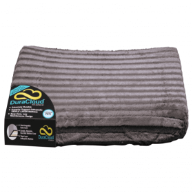 Dura Cloud Orthopedic Dog Bed and Crate Pad (Color: Charcoal, size: XX-Large)