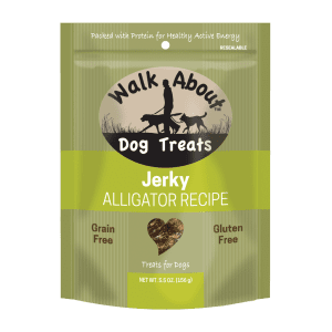 Walk About Dog Jerky (Color: Alligator)