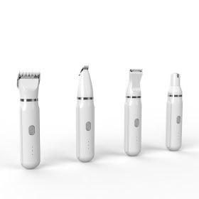 Dog 4 In 1 Electric Shaver (Option: Four In One-White)