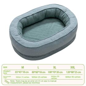 Four Seasons Medium & Large Dog  Kennel (Option: Lake Blue-M)