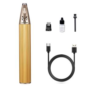 Dog Foot Shaver (Option: A85 Gold Metal LED)
