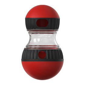 Dog Interactive Food Dropping Ball (Option: Red In Stock)