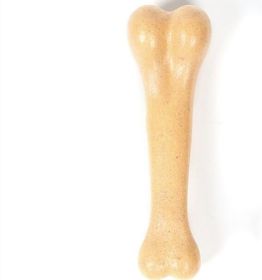 Dog Beef Flavor Bite-resistant Molar Toy (Option: Yellow-12cm)