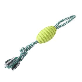 Durable Rope Toy For Aggressive Chewers (Color: Green)