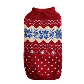 Two-Legged Knit Sweater for Dogs (Type: RedsnowM)
