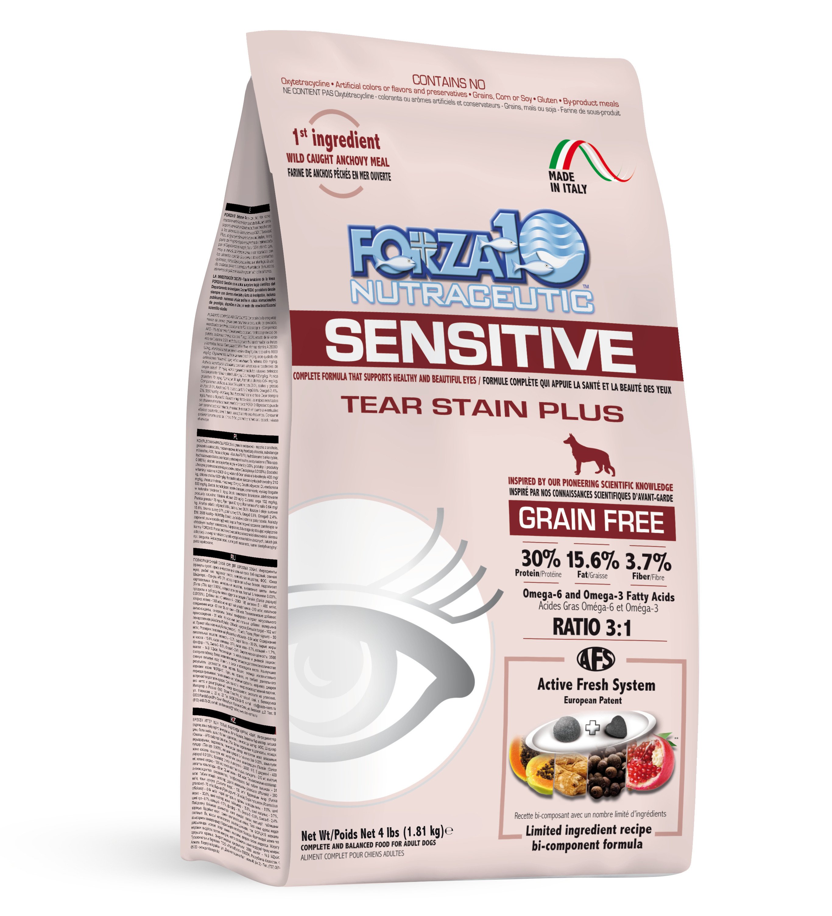 Sensitive Dog Tear Stain (size: 4lb)