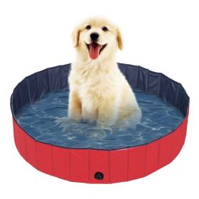 Foldable Dog Pool (size: 160*30)