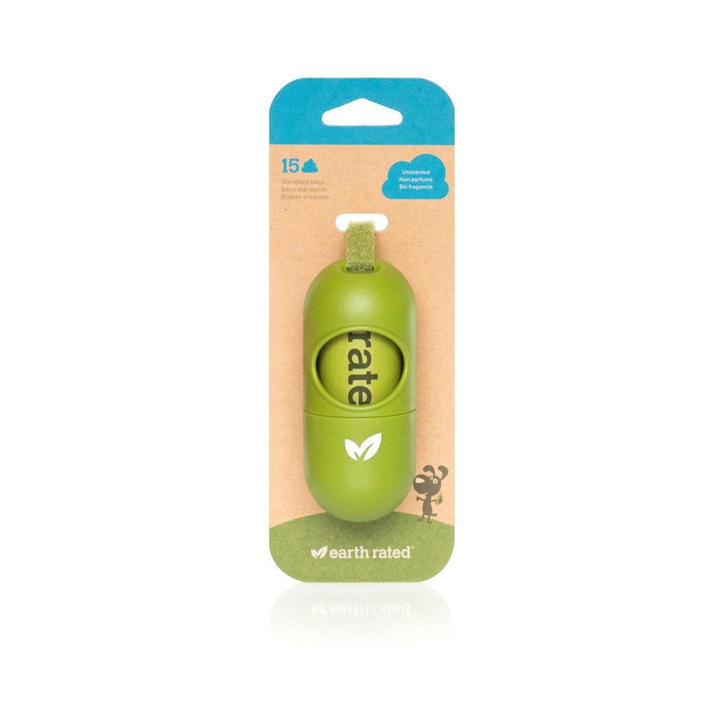 Dog Pick Up Minimalist Catcher Environmental Capsules (Color: Blue)