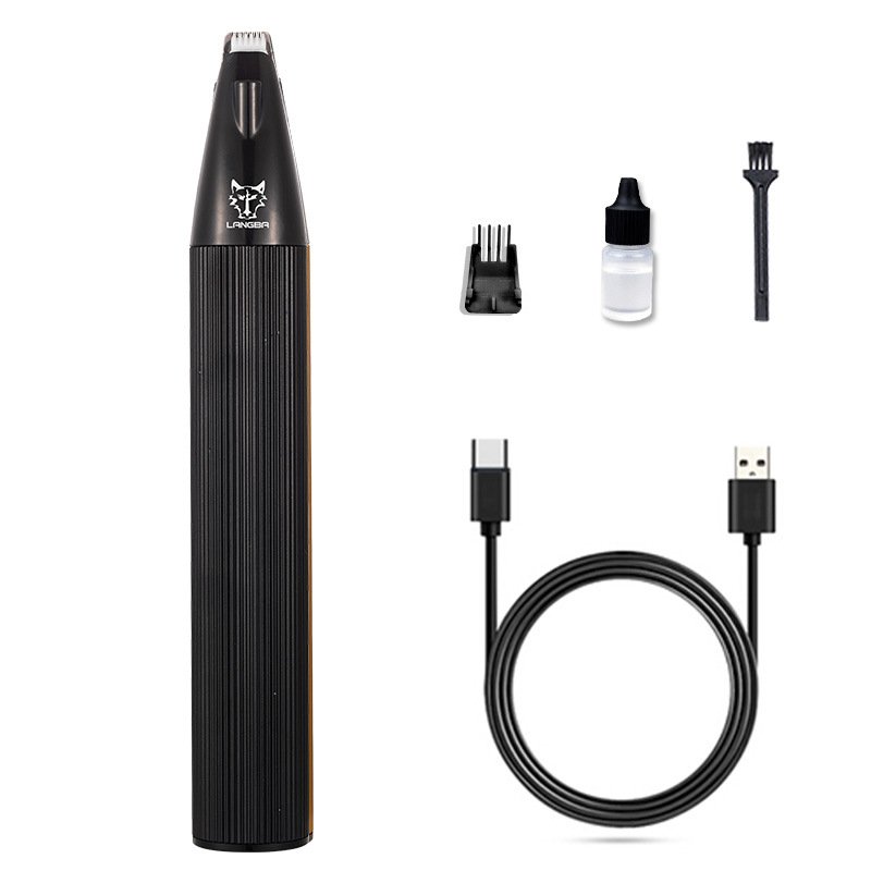 Dog Foot Shaver (Option: A85 Black Metal LED)