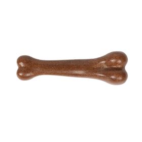 Dog Beef Flavor Bite-resistant Molar Toy (Option: Brown-15cm)