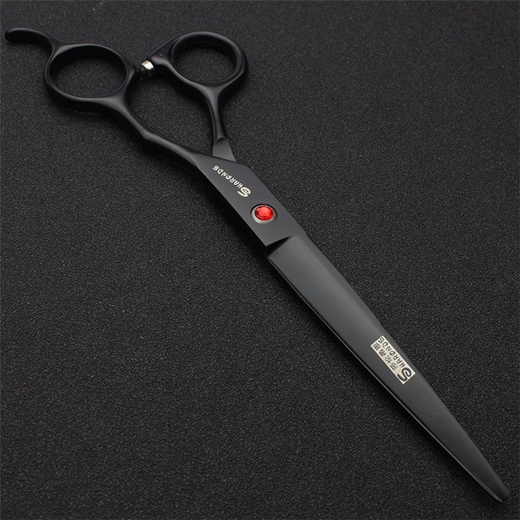 Dog Grooming Scissors (Option: Black Warped Scissors)