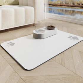 Dog Feeding Mat (Option: Light Gray-XL 50x80cm)