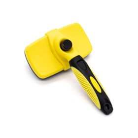 Everyday Dog Brush (Option: Yellow-Small Size)