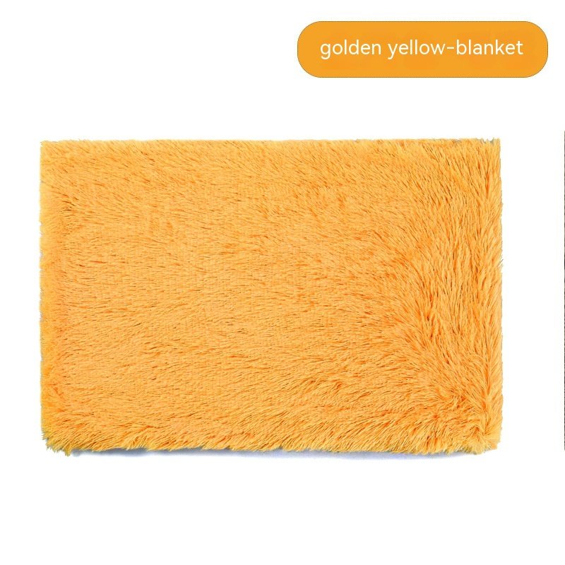 Dog Winter Thermal Blanket (Option: Golden Yellow Blanket-XXXL)