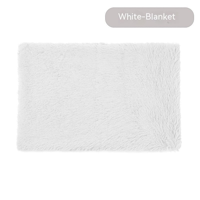 Dog Winter Thermal Blanket (Option: White Blanket-XXXL)